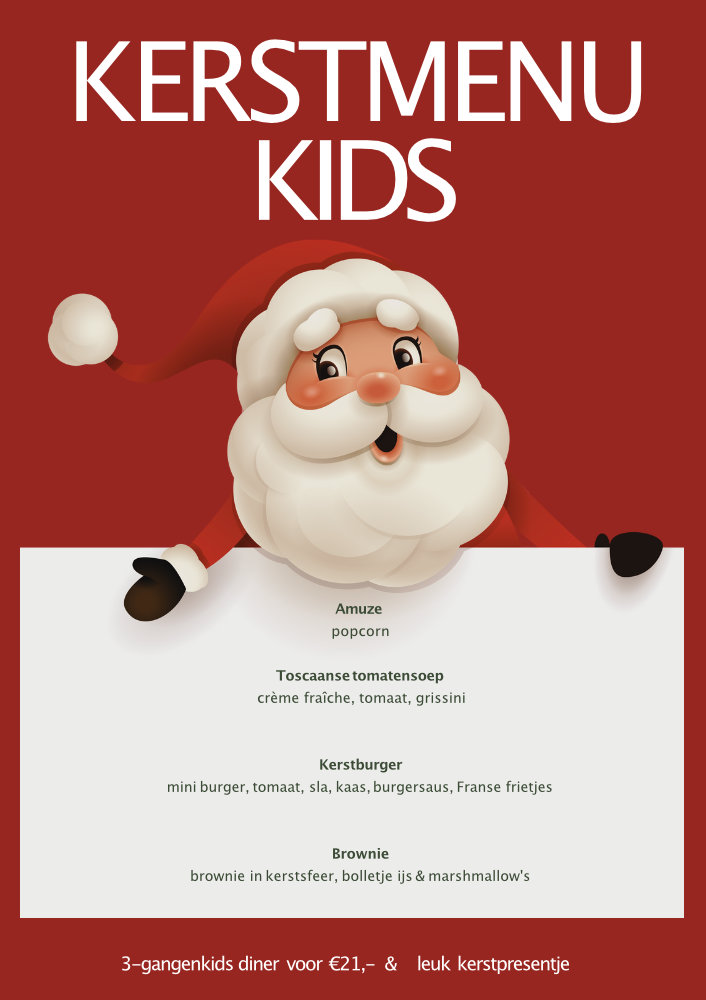 Kerstmenu kids